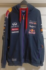 Pepe Jeans Men's Red Bull Racing Full Zip Hoodie Size XL