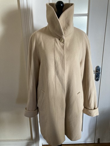 Beige virgin wool cashmere - virgin,