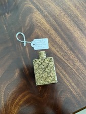 ? 1950’s? SCHIAPARELLI FILIGREE PERFUME BOTTLE. EMPTY