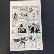 Original Artwork for Zorro #9 Page 17 By Dave Taylor Marvel Comics UK 1991