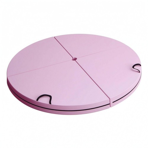 Round pole safety mat - round,