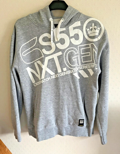 Crosshatch grey hoodie - crosshatch,