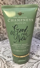 CHAMPNEYS BAREFOOT BEAUTY RESTORING FOOT SCRUB 125ml 4.2 Us Fl Oz 