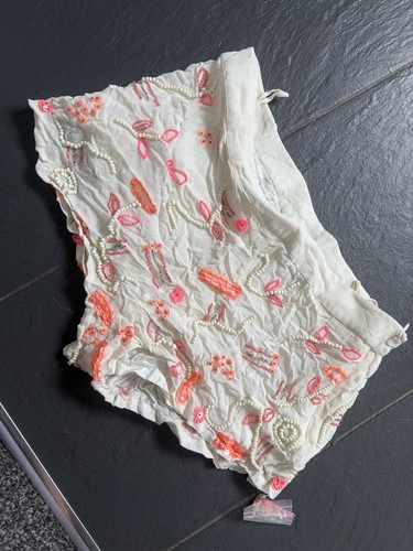 Top shop cream orange - top,