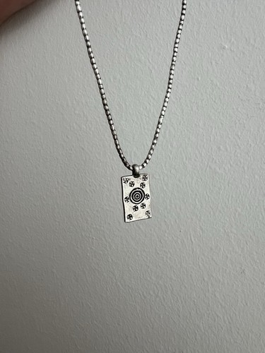 Necklace with pendant fortune
