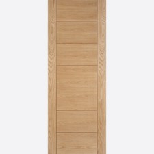 Internal Oak Hampshire Ladder Style Door In Standard, Fire Door or Glazed