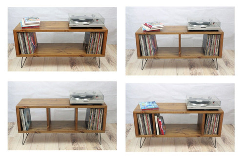 Handcrafted solid wood - wood, record