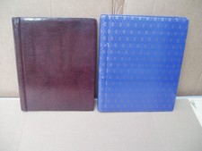 2 PHOTOGRAPH ALBUMS, SELF ADHESIVE. 11"x9" + 10.5" x 8.5".
