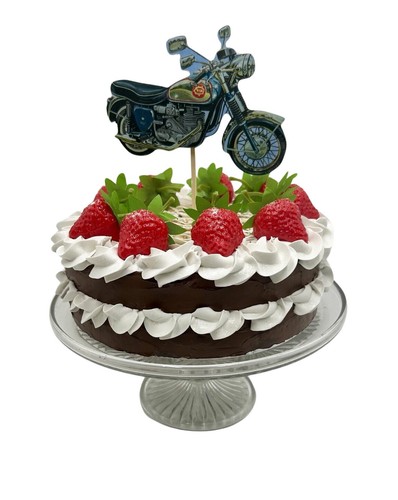 Bsa gold star motorcycle cake - bsa,