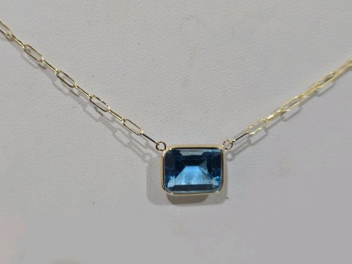 14k yellow gold necklace with - gold,