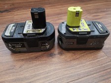 Ryobi One Plus Batteries both