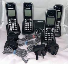 Panasonic KX-TG6621E Quad Cordless Phone w/ Answering. PLSE READ DETAILS. 