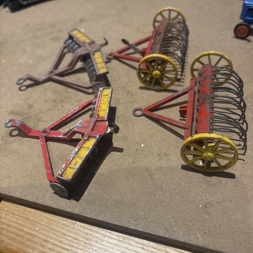 Dinky toys farm implements - dinky,