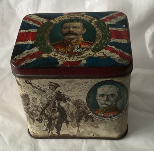Ww1 ridgeways tea tin - tea,