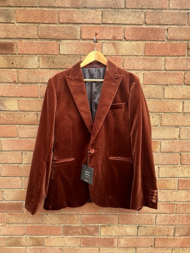 John lewis men velvet blazer - john,