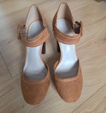 Next Tan Platform Heel Size
