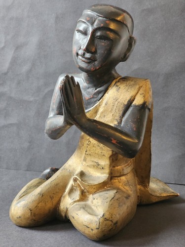 Vintage carved hardwood thai - vintage,