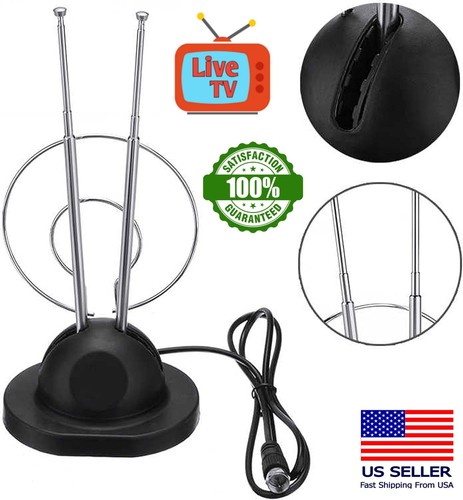 Indoor rabbit ear antenna - tv,