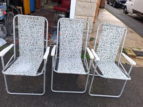 Vintage folding garden deck - folding,