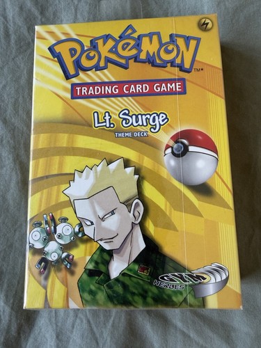 Surge theme deck pokemon - lt.,