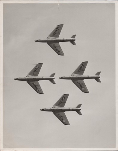 Hawker hunter formation - hunter,