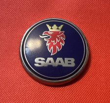 SAAB  - VINTAGE CAR BADGE / EMBLEM - 72 MM DIA