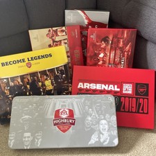 ARSENAL MEMBERSHIP PACKS BUNDLE JOBLOT 6 IN TOTAL MEMORABILIA