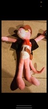 Pink panther plush cowboy - pink, soft
