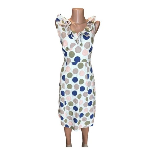 Women boden dress white linen - dress,