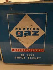 Camping Gaz Gas De Luxe Super Bleuet Vintage Stove Burner