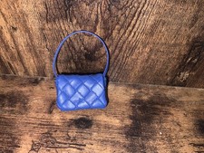 mini brands fashion beautiful blue handbag new for sindy    barbie  accessory ❤️