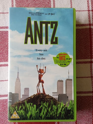 Antz vhs cassette tape - antz,