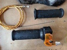 7/8'' Restrictable Twist Throttle Cable Set For 47/49cc Minimoto Bike Dirtbike 