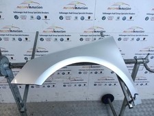AUDI A1 2013 Mk1 (8X) Left Front Passenger Wing 8X0821471B Silver LX7W