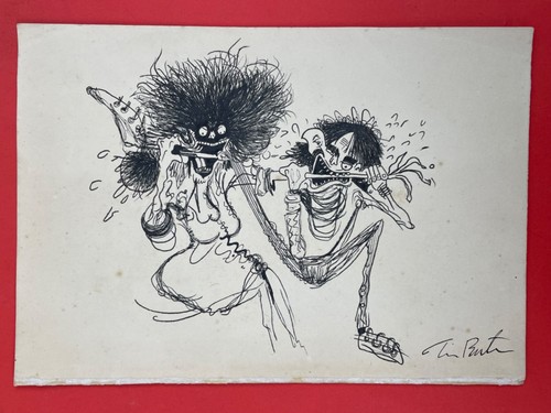 Tim burton drawing paper - tim,