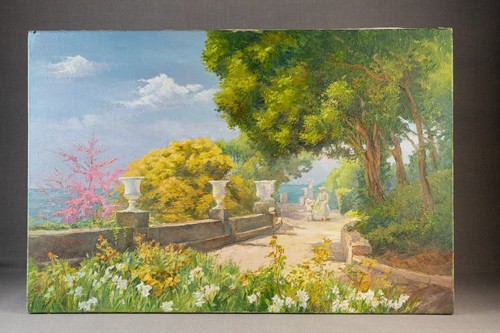Original oil painting upper - original,