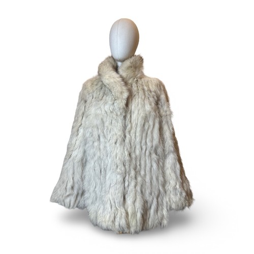 Saga fox blue fur - fox, coat