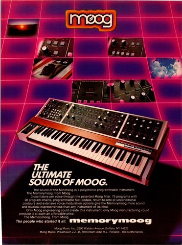 1982 moog memorymoog - ,