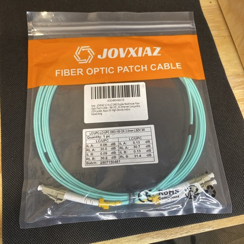 Jovxiax fiber optic patch - optic,
