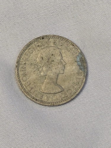 1953 one shilling - one, coin