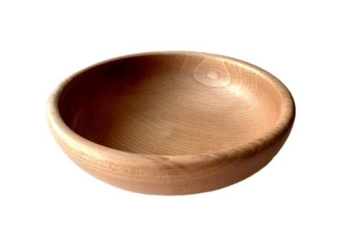 Large wooden fruit bowl - large, 30