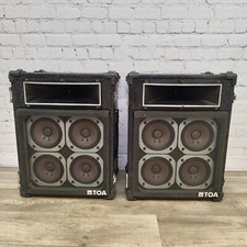 TOA RS-20 PA speakers 400 watts - Stage Monitor Speakers