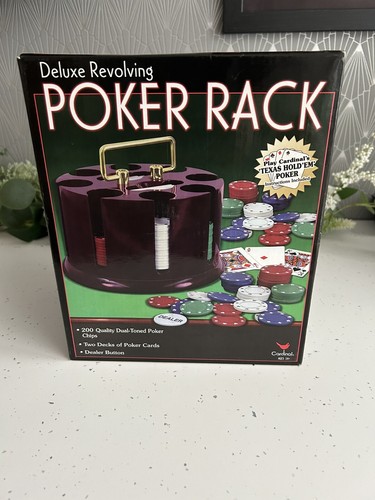 Cardinal delux revolving poker - cardinal,