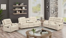 NEW 3PC Cream Beige Sofa