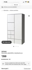 IKEA VISTHUS Wardrobe -