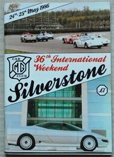 SILVERSTONE 24/25 May 1986 MG