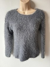 Girls age 9 years grey knitted