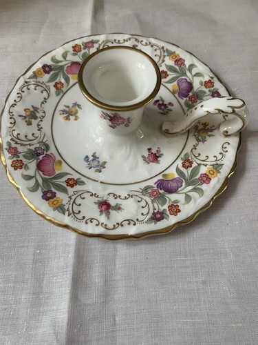 Vintage candle holder - candle, by