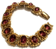 Vintage Sphinx gold amethyst