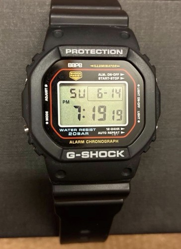 Casio bathing ape g shock - x, a